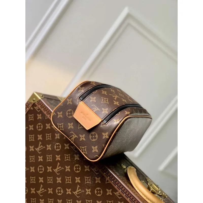 LV M46696 Louis Vuitton Dopp Kit Toaletní taška Radiant Sun