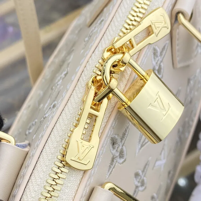 LV M22878 Louis Vuitton Alma BB Kabelka Bílá