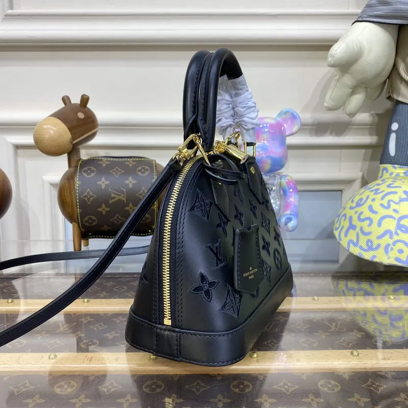LV M22878 Louis Vuitton Alma BB Kabelka Černá