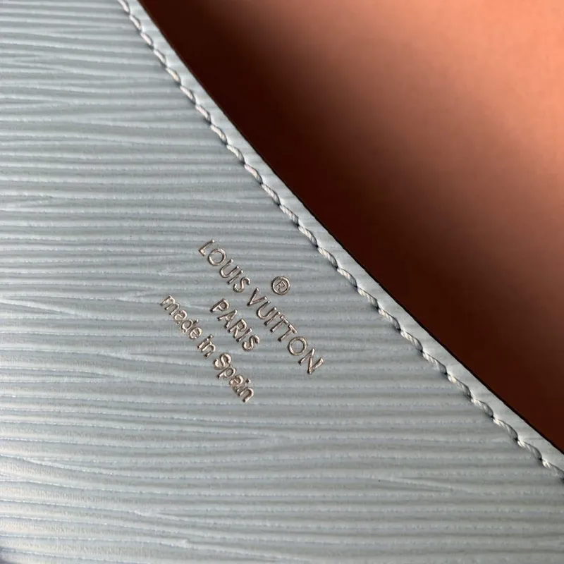 LV M59461 Louis Vuitton Buci Kabelka Epi Kůže Cloud Blue