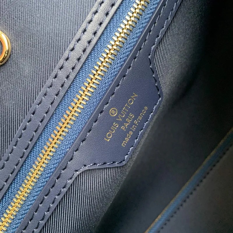 LV M22921 Louis Vuitton Neverfull MM Tote Bag Modrá