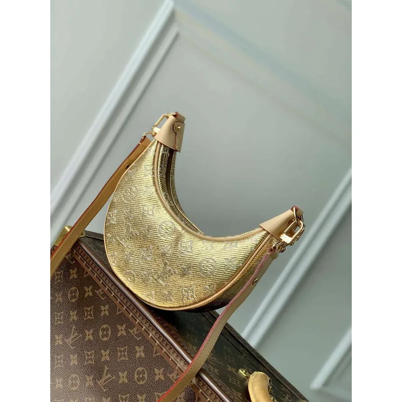 LV M22928 Louis Vuitton Loop PM Baguette Kabelka Béžová