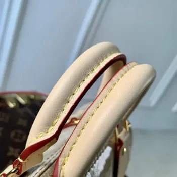 LV M82242 Louis Vuitton Nano Speedy Taška Béžová