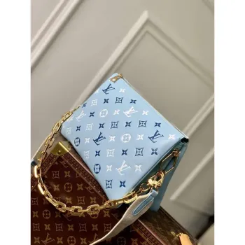LV M22953 Louis Vuitton Coussin PM Tricolor Taška Modrá