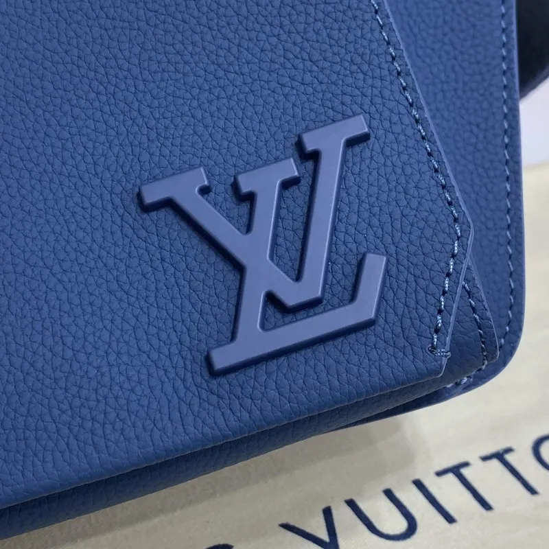 LV M57081 Louis Vuitton Takeoff Slingbag Námořnická modrá