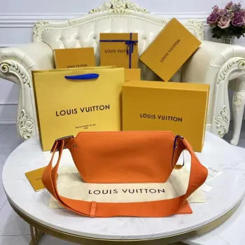 LV M57081 Louis Vuitton Taška přes rameno Takeoff Oranžová