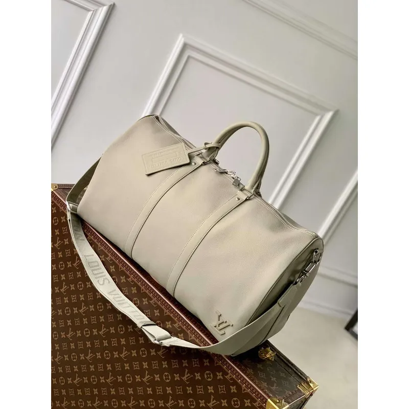 LV M22609 Louis Vuitton Keepall Bandoulière 50 Taška Sage