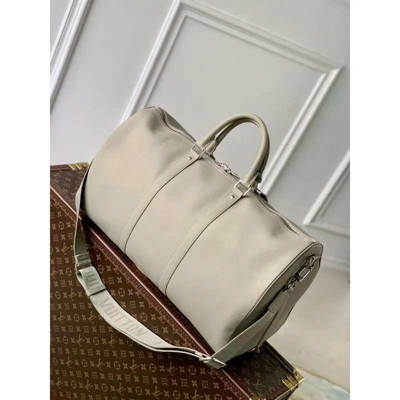 LV M22609 Louis Vuitton Keepall Bandoulière 50 Taška Sage