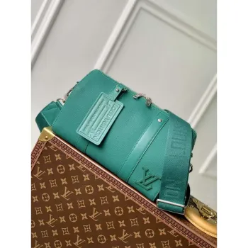 LV M22486 Louis Vuitton City Keepall Cestovní taška Zelená