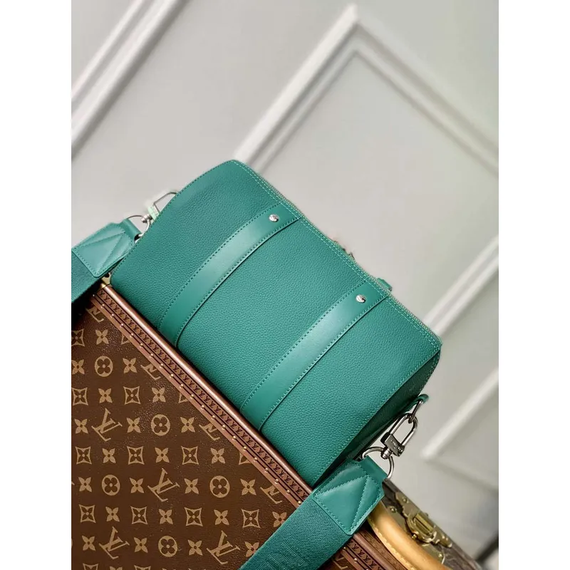 LV M22486 Louis Vuitton City Keepall Cestovní taška Zelená