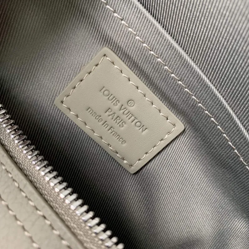 LV M22486 Louis Vuitton City Keepall cestovní taška šedá
