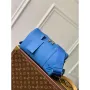 LV M22486 Louis Vuitton City Keepall Cestovní taška Jasně modrá