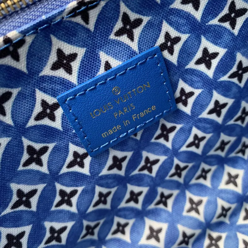 LV M22976 Louis Vuitton OnTheGo PM Kabelka Modrá