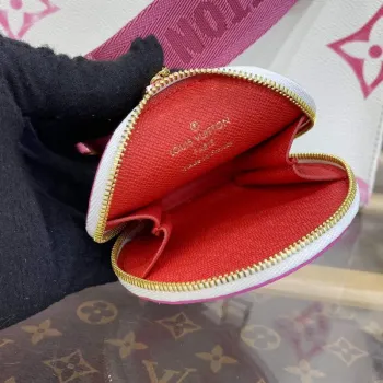 LV M22976 Louis Vuitton OnTheGo PM Kabelka Růžová