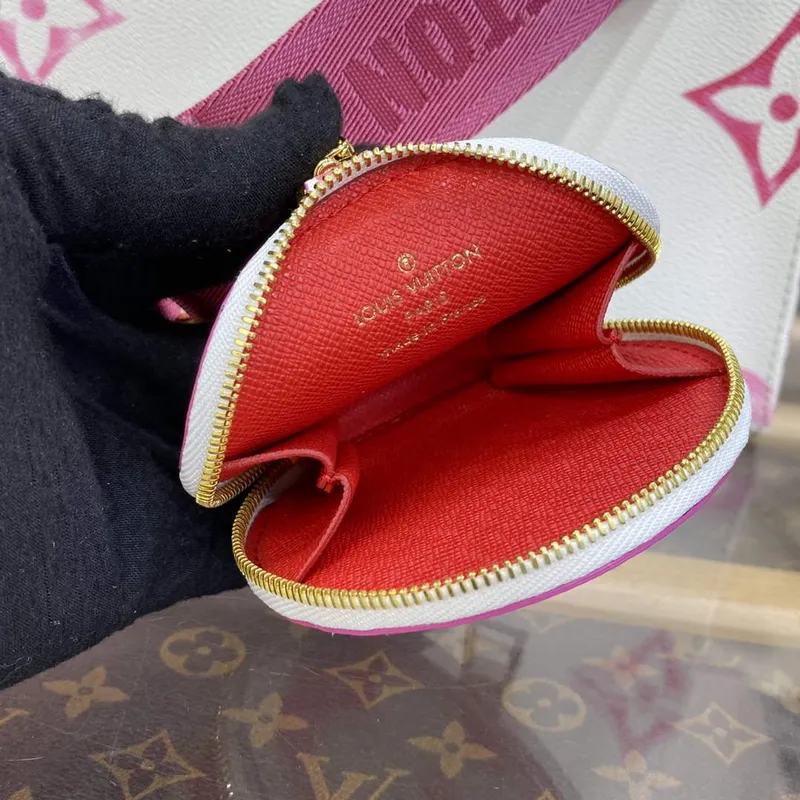 LV M22976 Louis Vuitton OnTheGo PM Kabelka Růžová