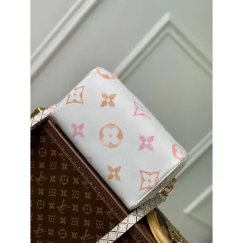 LV M22987 Louis Vuitton Speedy Bandoulière 25 Kabelka Béžová