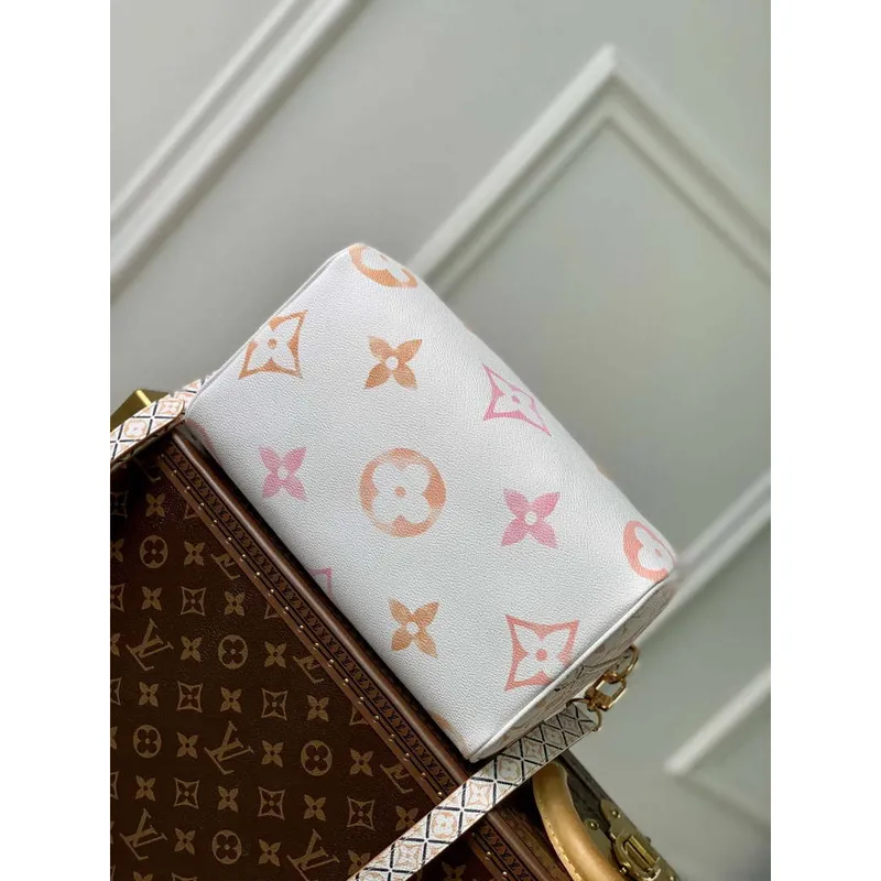 LV M22987 Louis Vuitton Speedy Bandoulière 25 Kabelka Béžová