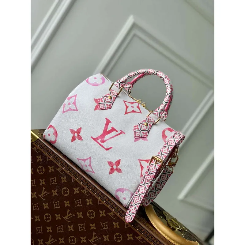 LV M23073 Louis Vuitton Speedy Bandoulière 25 Kabelka Růžová