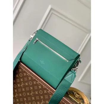 LV M22505 Louis Vuitton Taška přes rameno Takeoff Zelená