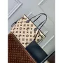 LV M22838 Louis Vuitton Neverfull MM Tote Bag Černá