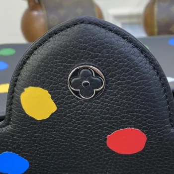 LV M21663 Louis Vuitton LV x YK Taška Capucines MM Černá