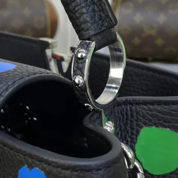 LV M21663 Louis Vuitton LV x YK Capucines BB Taška Černá