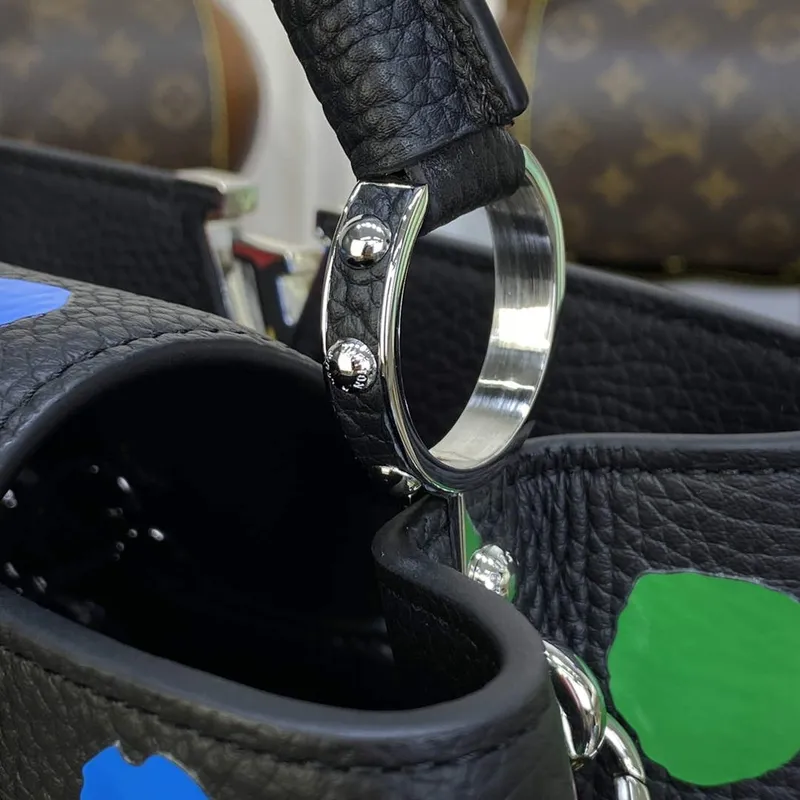 LV M21663 Louis Vuitton LV x YK Capucines BB Taška Černá