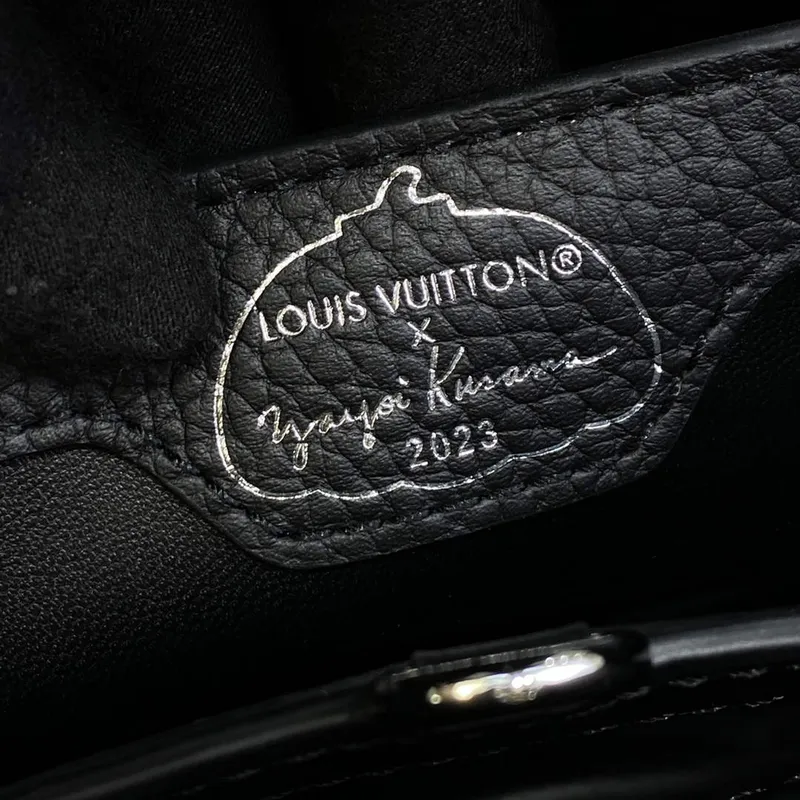 LV M21663 Louis Vuitton LV x YK Capucines BB Taška Černá