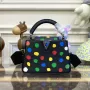 LV M21663 Louis Vuitton LV x YK Capucines Mini Taška Černá