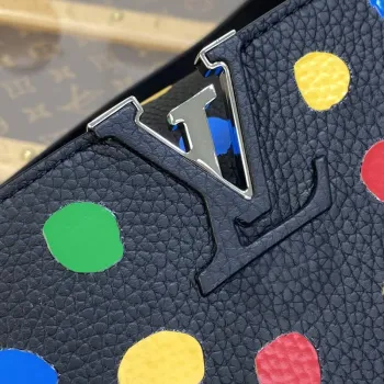 LV M21663 Louis Vuitton LV x YK Capucines Mini Taška Černá