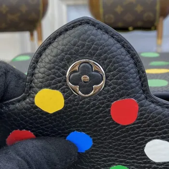 LV M21663 Louis Vuitton LV x YK Capucines Mini Taška Černá