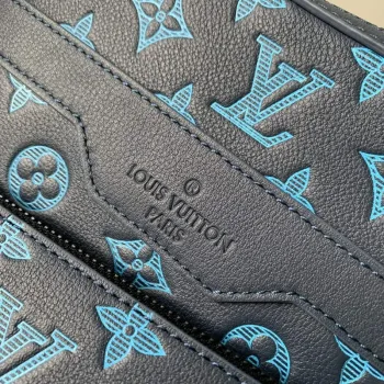 LV M46604 Louis Vuitton Trio Messenger Námořnická řeka modrá
