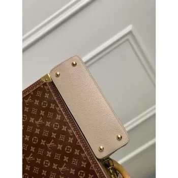 LV N80741 Louis Vuitton Capucines MM Kabelka Světle hnědá