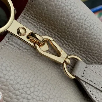 LV N80741 Louis Vuitton Capucines Mini Kabelka Světle hnědá