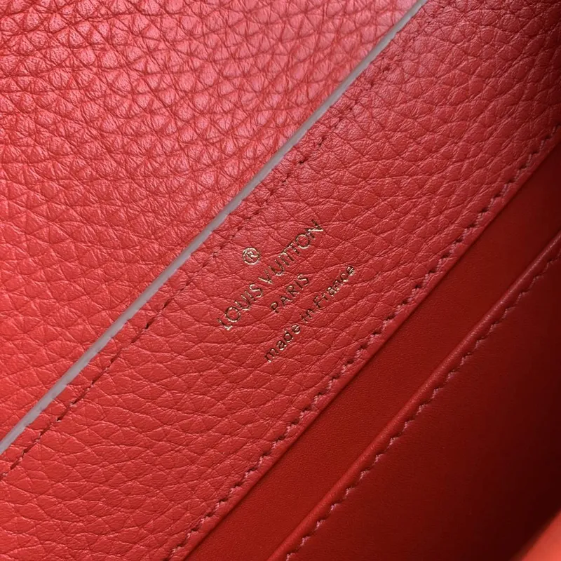 LV N80741 Louis Vuitton Capucines Mini Kabelka Světle hnědá