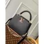 LV M21641 Louis Vuitton Capucines BB Kabelka Černá