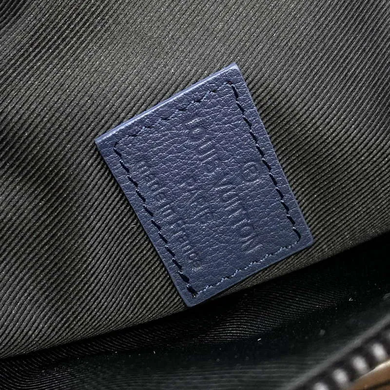 LV M46562 Louis Vuitton Duo Slingbag Námořnická řeka modrá