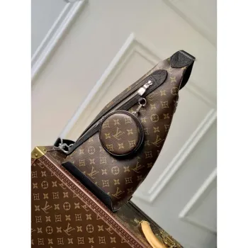 LV M30936 Louis Vuitton Duo Sling Bag Černý Monogram