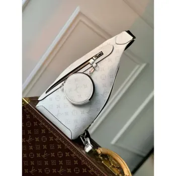 LV M30936 Louis Vuitton Duo Sling Bag Bílá