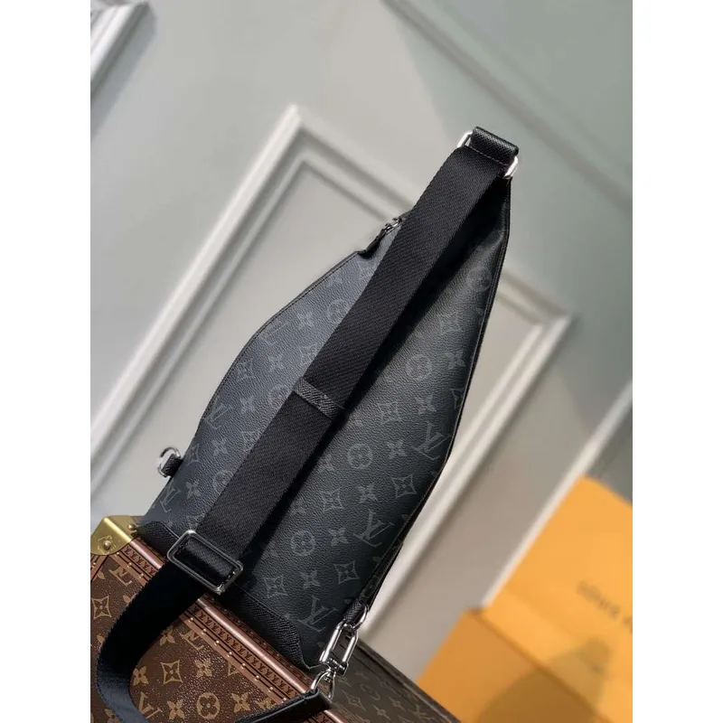 LV M30936 Louis Vuitton Duo Sling Bag Černá