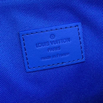 LV M69837 Louis Vuitton Taška Takeoff Pouch Dop modrá