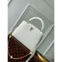 LV M22375 Louis Vuitton Capucines BB Kabelka Bílá