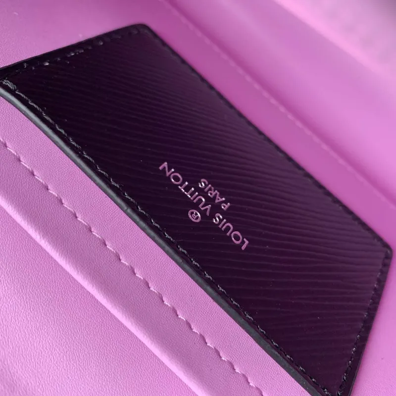 LV M22028 Louis Vuitton Twist MM Taška Epi Kůže Černá