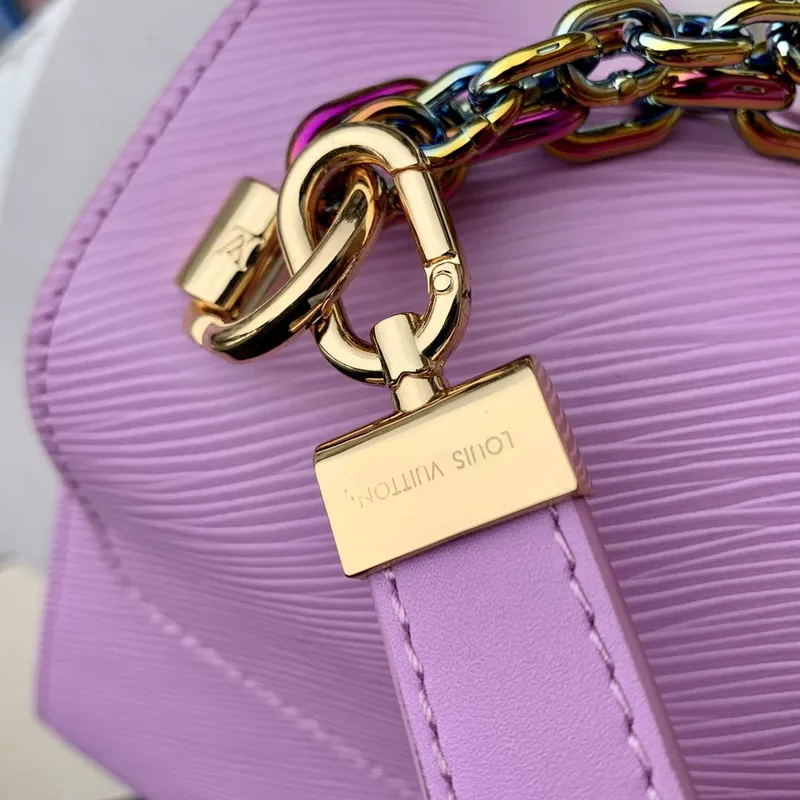 LV M22098 Louis Vuitton Twist PM Epi kůže Lilas Provence Fialová