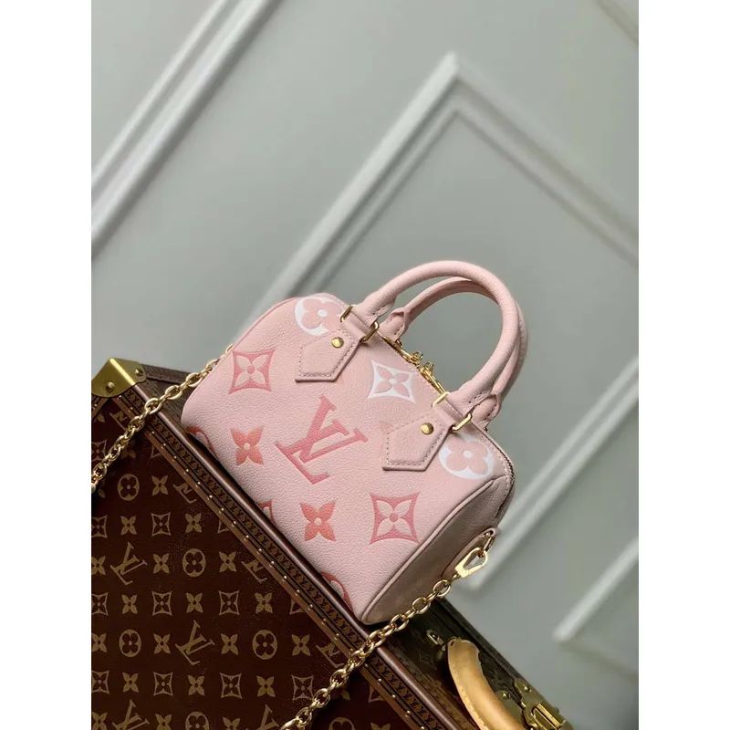 LV M46518 Louis Vuitton Speedy Bandoulière 20 Gradient Pink