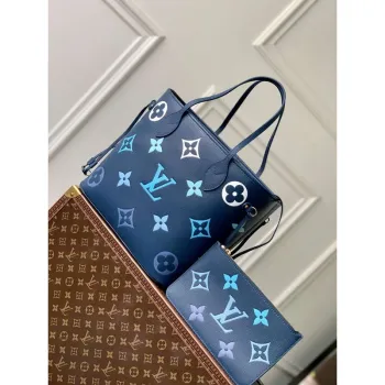 LV M46514 Taška Louis Vuitton Neverfull MM Gradient Blue