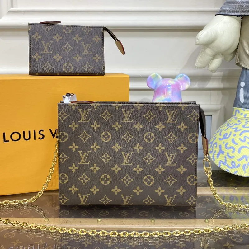 LV M81412 Louis Vuitton Toaletní taška na řetízku