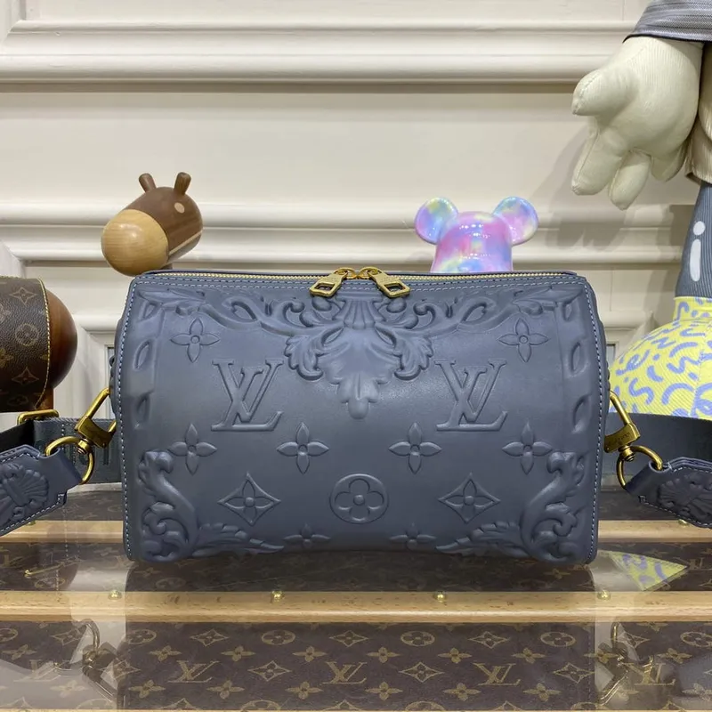 LV M21835 Taška Louis Vuitton City Keepall Tmavě šedá