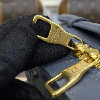 LV M21833 Louis Vuitton Taška Soft Trunk s rukojetí Tmavě šedá