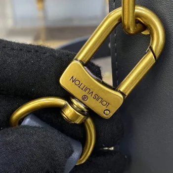 LV M21833 Louis Vuitton Taška Soft Trunk s rukojetí Tmavě šedá